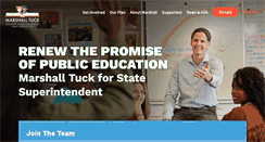 Desktop Screenshot of marshalltuck.com